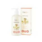 (Package Renewal) ORGABEBE Creamy Lotion Pump 300ml – 15% Organic Shea Butter, Hyaluronic Acid, Aloe & Centella for Soothing & Deep Moisture Care _ Made in KOREA